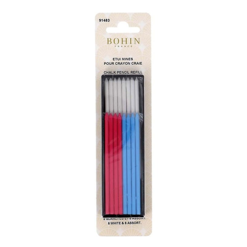 Bohin Chalk Cartridge Set Refill-Assorted Colors 16/Pkg (91483) - Image 2